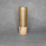 Atelier Charles Barraud Vase cylindre en grès, collection magma Atelier Charles Barraud